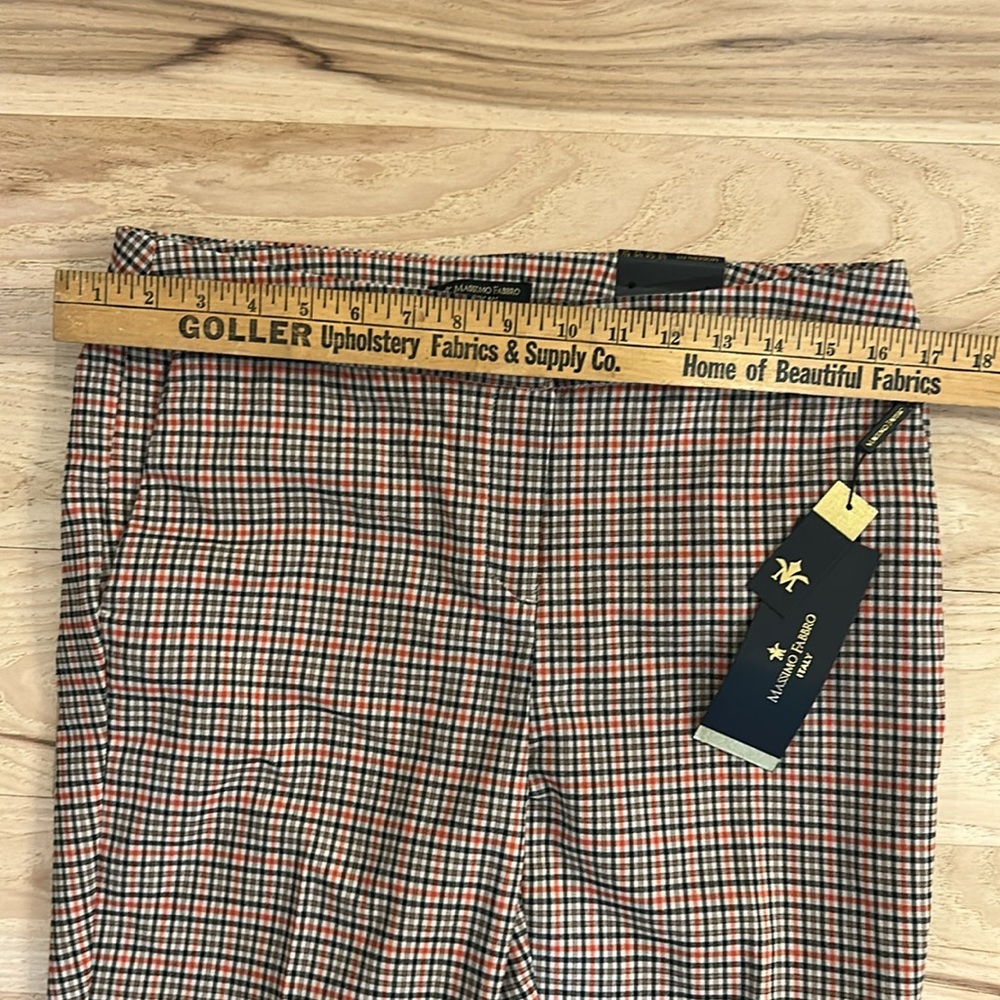 NWT massimo fabbro Italy pants size 10 - Picture 2 of 7